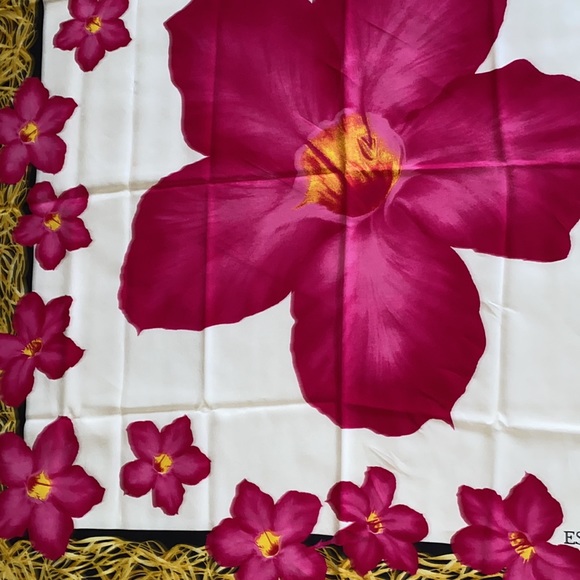 Escada Silk Scarf - Picture 3 of 4